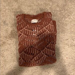 Target Open Stitch Tunic Sweater - Size L (NWT)